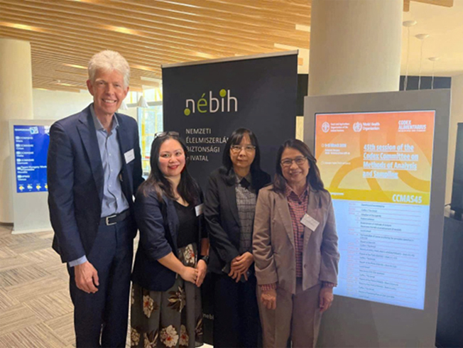 NIFC attended the 45th session of the Codex Committee on Methods of Analysis and Sampling - CCMAS